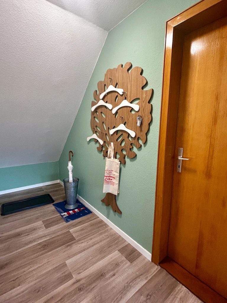 Flur der Ferienwohnung Zur Mühle in Burhave